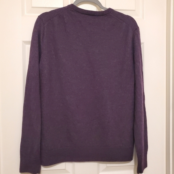 Fairlane Men's Sweater 100% Merino Wool V Neck long Sleeve Size XL - Picture 6 of 8